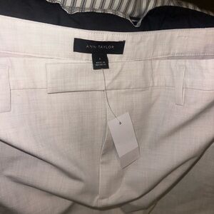 Ann Taylor Cream/ Pencil Like Skirt NWT